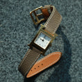 Load image into Gallery viewer, Regular watch strap : Epsom Leather : Etoupe : 20-16 | 19-16 | 18-16 | 16-14