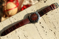 Load image into Gallery viewer, Regular watch strap : Crocodile leather : Golden Harvest : 14-12