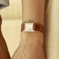 Load image into Gallery viewer, Cartier Tank Solo Strap : Crocodile leather : Mahogany : Flat