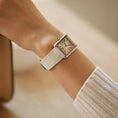 Load image into Gallery viewer, Cartier Tank Must Strap : Crocodile leather : White : Flat