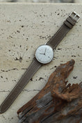 Load image into Gallery viewer, Regular watch strap : Epsom Leather : Etoupe : 22-20 | 22-18 | 21-18 | 20-18