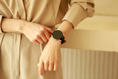 Load image into Gallery viewer, Galaxy Watch Strap : Goat Leather : Navy : Single