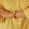 Load image into Gallery viewer, Hermes Watch Strap : Swift Leather : Orange