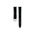 Load image into Gallery viewer, Cartier Tank Solo Strap : Crocodile leather : Glossy Black : Square Padded