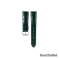 Load image into Gallery viewer, Regular watch strap : Crocodile leather : Deep green : 20-16