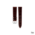 Load image into Gallery viewer, Regular watch strap : Crocodile leather : Golden Harvest : 21-18