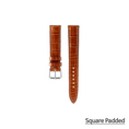 Load image into Gallery viewer, Regular watch strap : Crocodile leather : Mahogany : 20-16