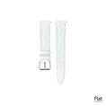 Load image into Gallery viewer, Regular watch strap : Crocodile leather : White : 20-16