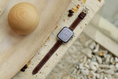 Load image into Gallery viewer, Apple Watch Strap : Barenia Leather : Ebene : Attelage Single