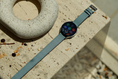 Load image into Gallery viewer, Galaxy Watch Strap : Swift Leather : Blue lin : Double