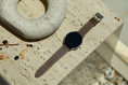 Load image into Gallery viewer, Galaxy Watch Strap : Goat Leather : Etoupe : Single