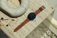Load image into Gallery viewer, Galaxy Watch Strap : Goat Leather : Gold brown : Single