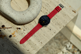 Load image into Gallery viewer, Galaxy Watch Strap : Goat Leather : Pink : Single
