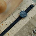Load image into Gallery viewer, Galaxy Watch Strap : Epsom Leather : Indigo navy : Double
