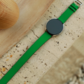 Load image into Gallery viewer, Galaxy Watch Strap : Epsom Leather : Bamboo green : Double