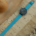 Load image into Gallery viewer, Galaxy Watch Strap : Epsom Leather : Blue lin : Double