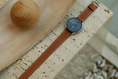 Load image into Gallery viewer, Galaxy Watch Strap : Epsom Leather : Gold brown : Double