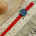 Load image into Gallery viewer, Galaxy Watch Strap : Epsom Leather : Red : Double