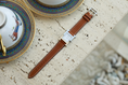 Load image into Gallery viewer, Hermes Watch Strap : Barenia Leather : Gold brown