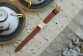Load image into Gallery viewer, Hermes Watch Strap : Swift Leather : Gold