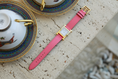 Load image into Gallery viewer, Hermes Watch Strap : Swift Leather : Rose azalee