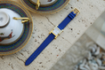 Load image into Gallery viewer, Hermes Watch Strap : Swift Leather : Blue