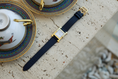 Load image into Gallery viewer, Hermes Watch Strap : Swift Leather : Navy