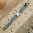 Load image into Gallery viewer, Hermes Watch Strap : Swift Leather : Blue lin