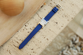 Load image into Gallery viewer, Hermes Watch Strap : Swift Leather : Blue
