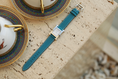 Load image into Gallery viewer, Hermes Watch Strap : Epsom Leather : Blue jeans