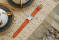 Load image into Gallery viewer, Hermes Watch Strap : Epsom Leather : Orange