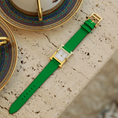 Load image into Gallery viewer, Hermes Watch Strap : Epsom Leather : Bamboo green