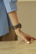 Load image into Gallery viewer, Galaxy Watch Strap : Goat Leather : Gray : Single