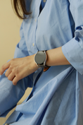 Load image into Gallery viewer, Galaxy Watch Strap : Goat Leather : Gray : Single