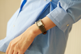 Load image into Gallery viewer, Hermes Watch Strap : Swift Leather : Gray