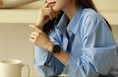 Load image into Gallery viewer, Galaxy Watch Strap : Goat Leather : Etoupe : Single