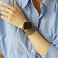 Load image into Gallery viewer, Galaxy Watch Strap : Epsom Leather : Etoupe : Double