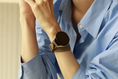 Load image into Gallery viewer, Galaxy Watch Strap : Swift Leather : Etoupe : Double