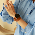Load image into Gallery viewer, Galaxy Watch Strap : Epsom Leather : Gold brown : Double