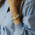 Load image into Gallery viewer, Hermes Watch Strap : Epsom Leather : White