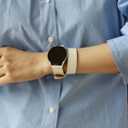 Load image into Gallery viewer, Galaxy Watch Strap : Epsom Leather : White : Double