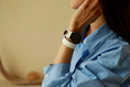 Load image into Gallery viewer, Galaxy Watch Strap : Epsom Leather : White : Double