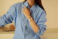 Load image into Gallery viewer, Hermes Watch Strap : Swift Leather : Milk white