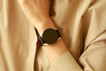 Load image into Gallery viewer, Galaxy Watch Strap : Swift Leather : Navy : Single