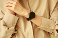 Load image into Gallery viewer, Galaxy Watch Strap : Goat Leather : Dark Green : Single