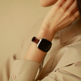Load image into Gallery viewer, Apple Watch Strap : Barenia Leather : Ebene : Attelage Single