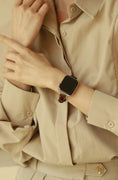 Load image into Gallery viewer, Apple Watch Strap : Barenia Leather : Ebene : Attelage Single