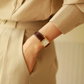 Load image into Gallery viewer, Hermes Watch Strap : Barenia Leather : Ebene
