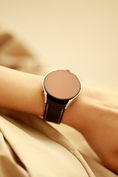 Load image into Gallery viewer, Galaxy Watch Strap : Goat Leather : Dark brown : Single