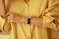 Load image into Gallery viewer, Hermes Watch Strap : Swift Leather : Blue